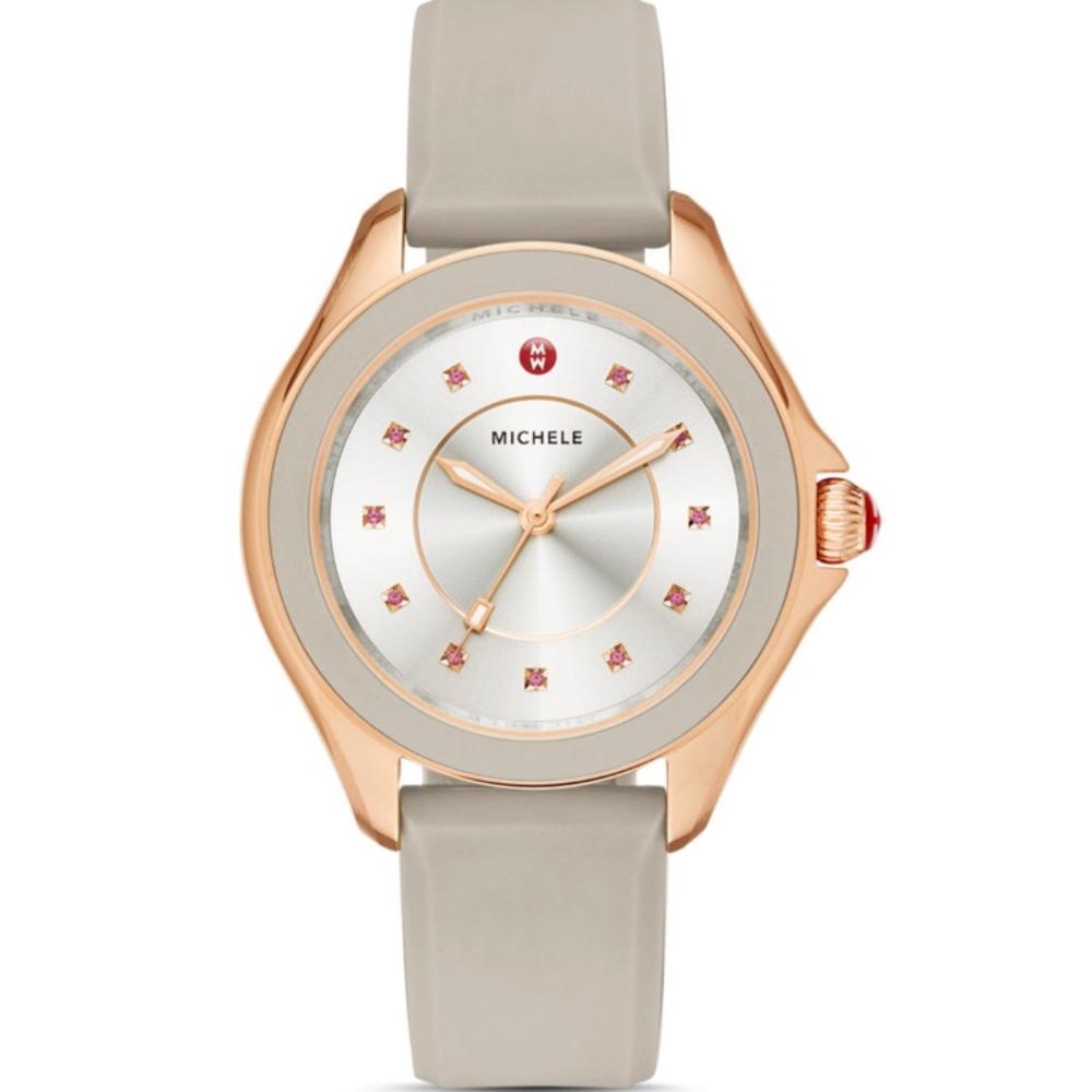 Michele Taupe watch